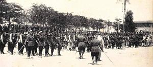 1458- Setif - Revue2 Tirailleurs par le Marechal Franchet d'Esperey